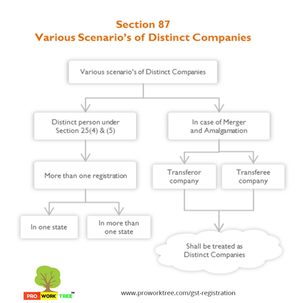 Various Scenario’s of Distinct Companies
